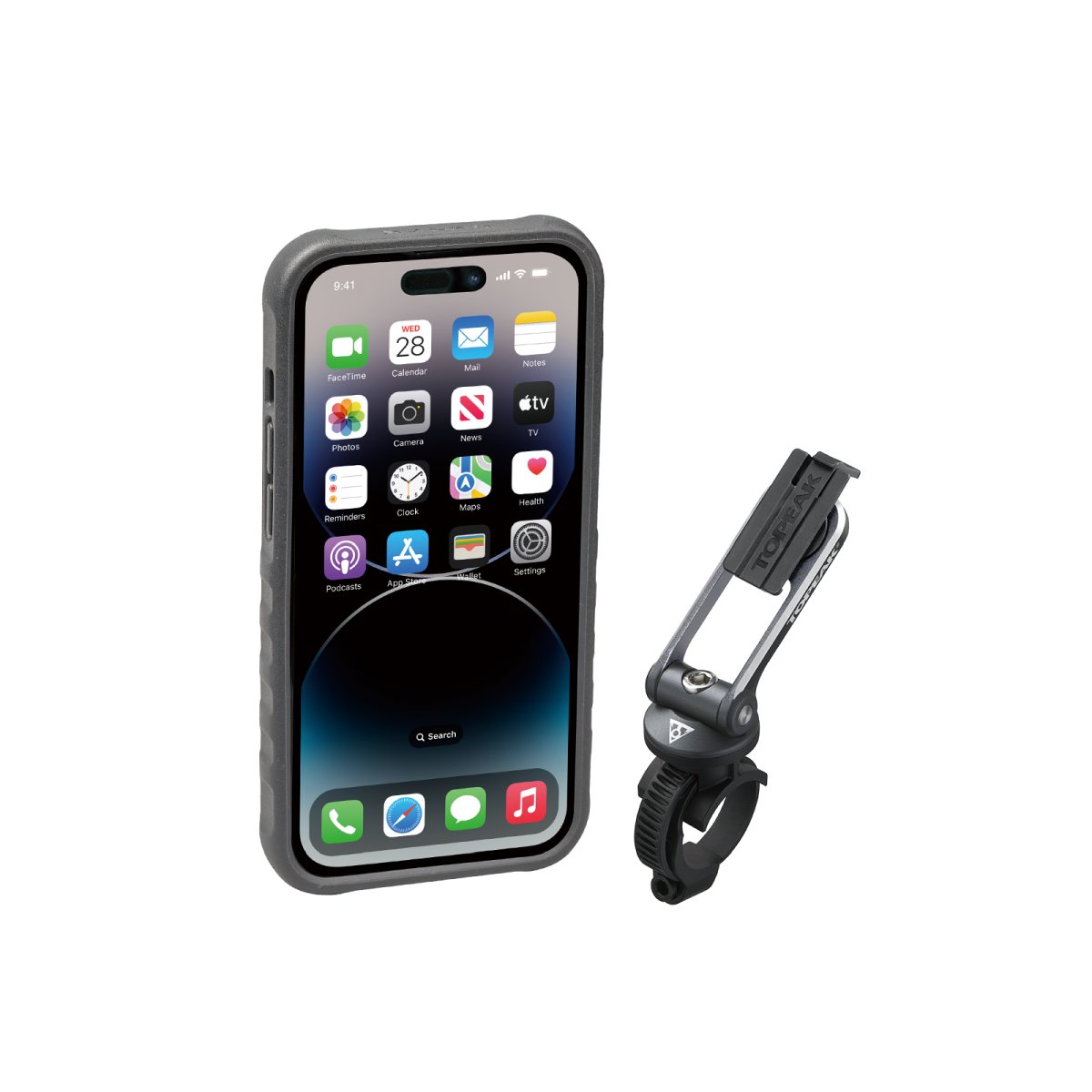 RideCase Phone Case for iPhone 14 Pro incl. RideCase Mount