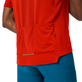 LOOP S/S ZIPPED JERSEY fietsshirt korte mouw