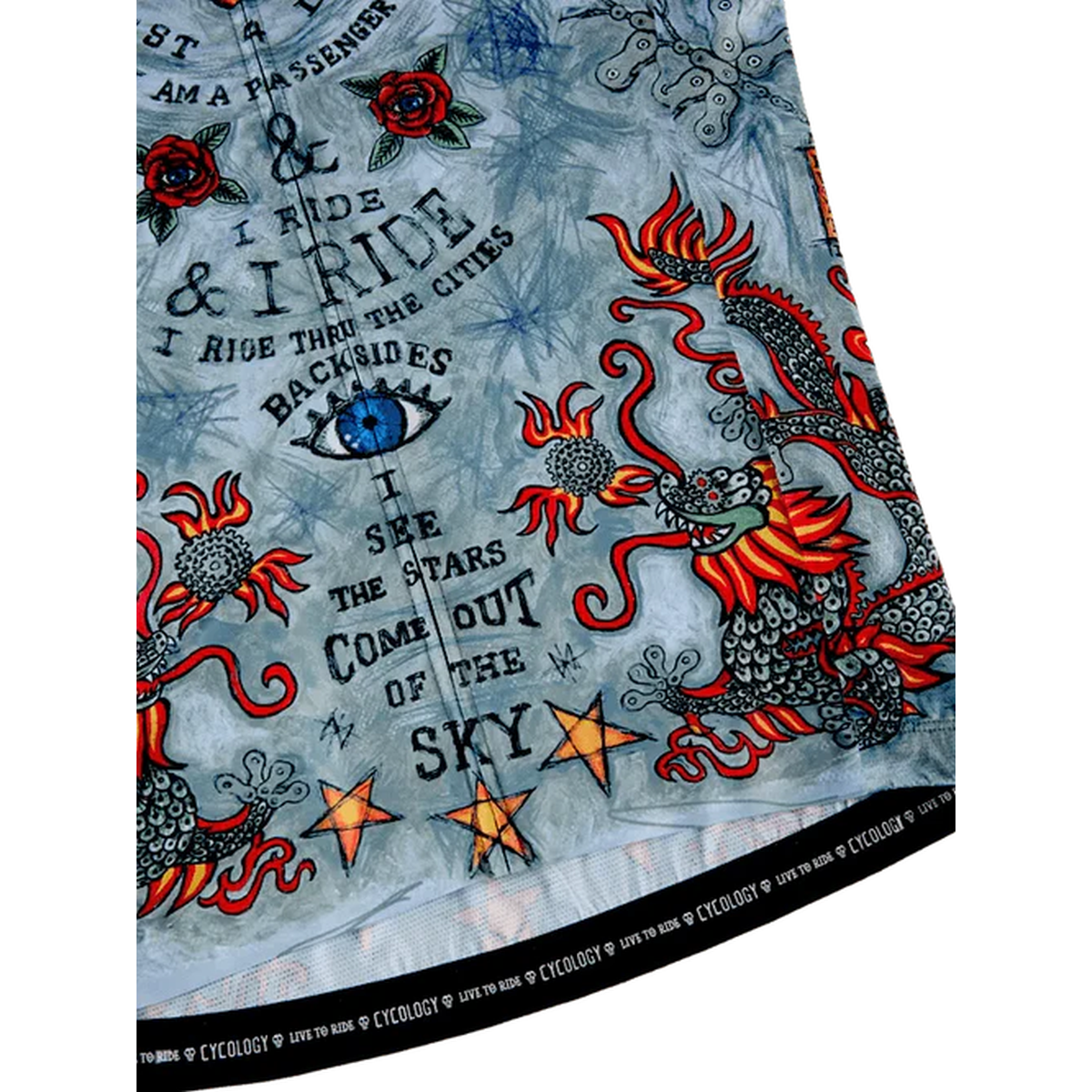 CITY OF ANGELS MEN'S REBORN JERSEY Short Sleeve Cycling Jersey