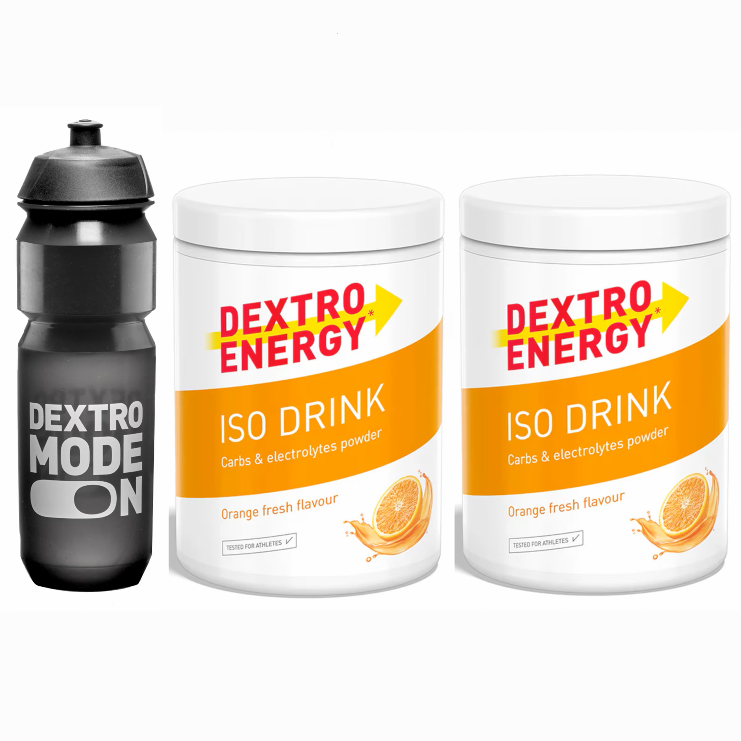 Dextro Energy Iso Drink Setangebot Vorrat inkl. Trinkflasche
