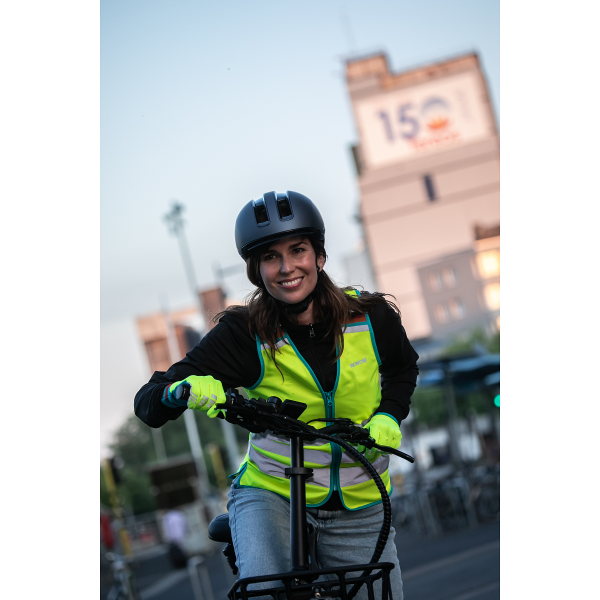 LUCY JACKET YELLOW gilet réfléchissant femme