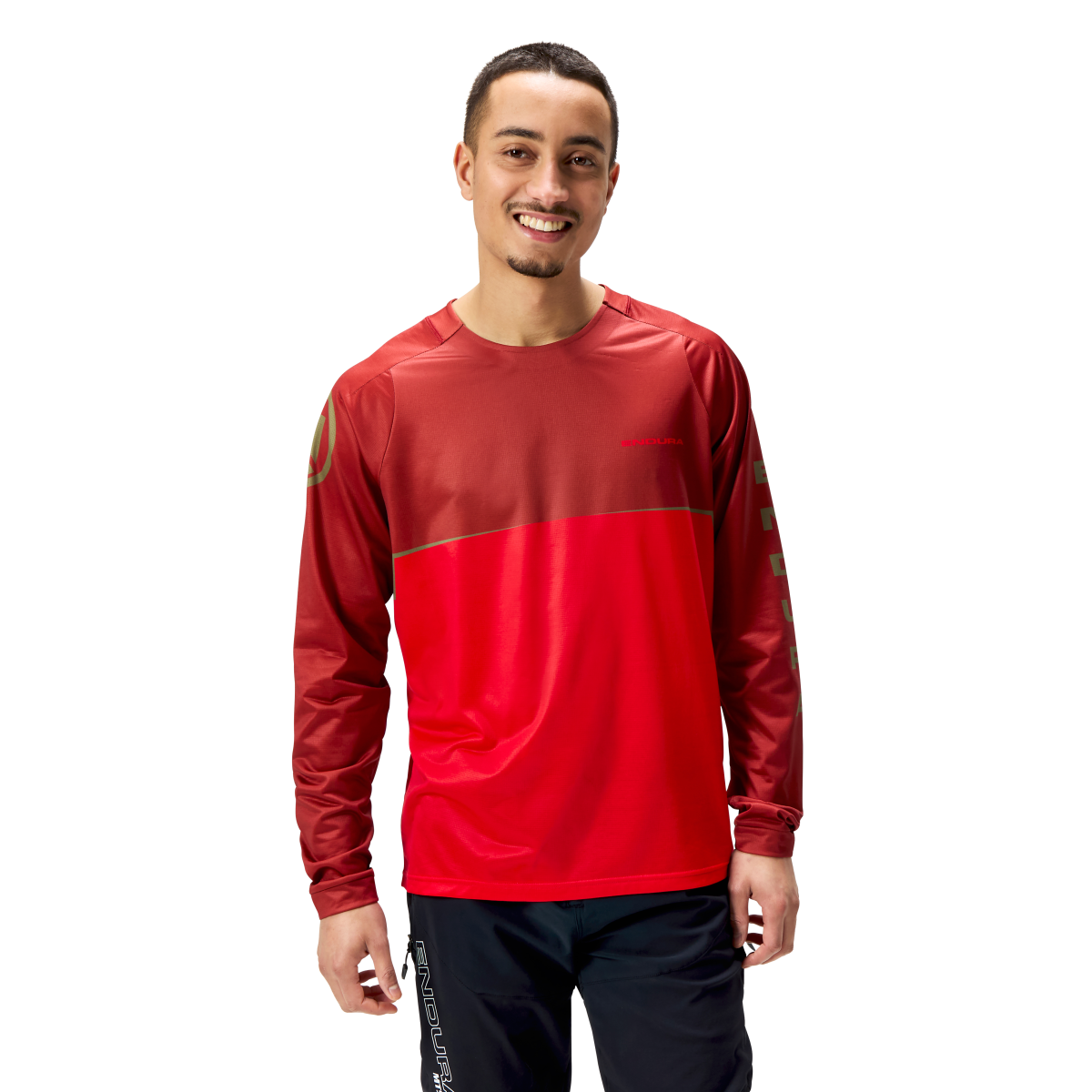 CORE PRINTED L/S TEE Long-sleeved MTB Jersey