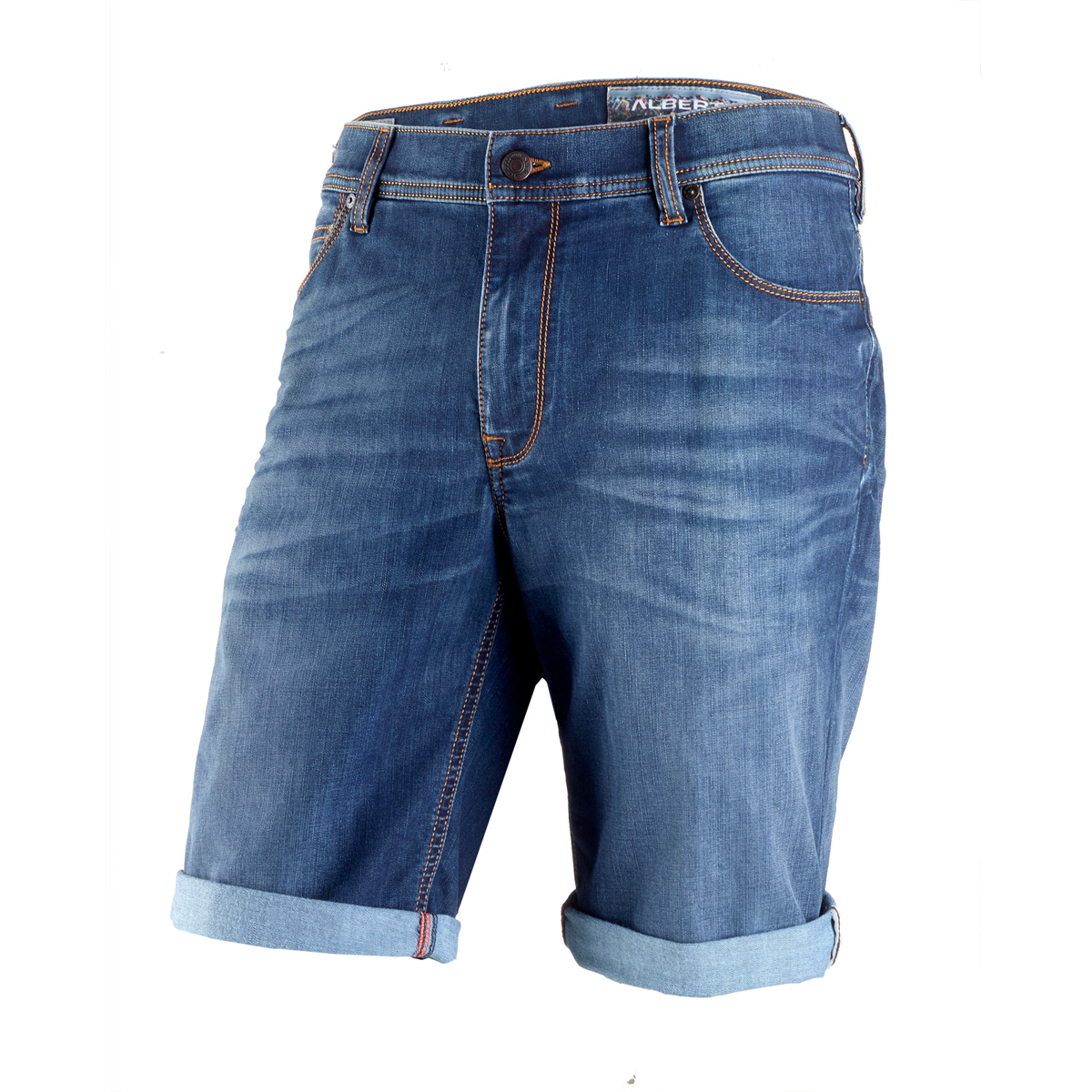 ALBERTO BIKE Coolmax Denim Jeans Short