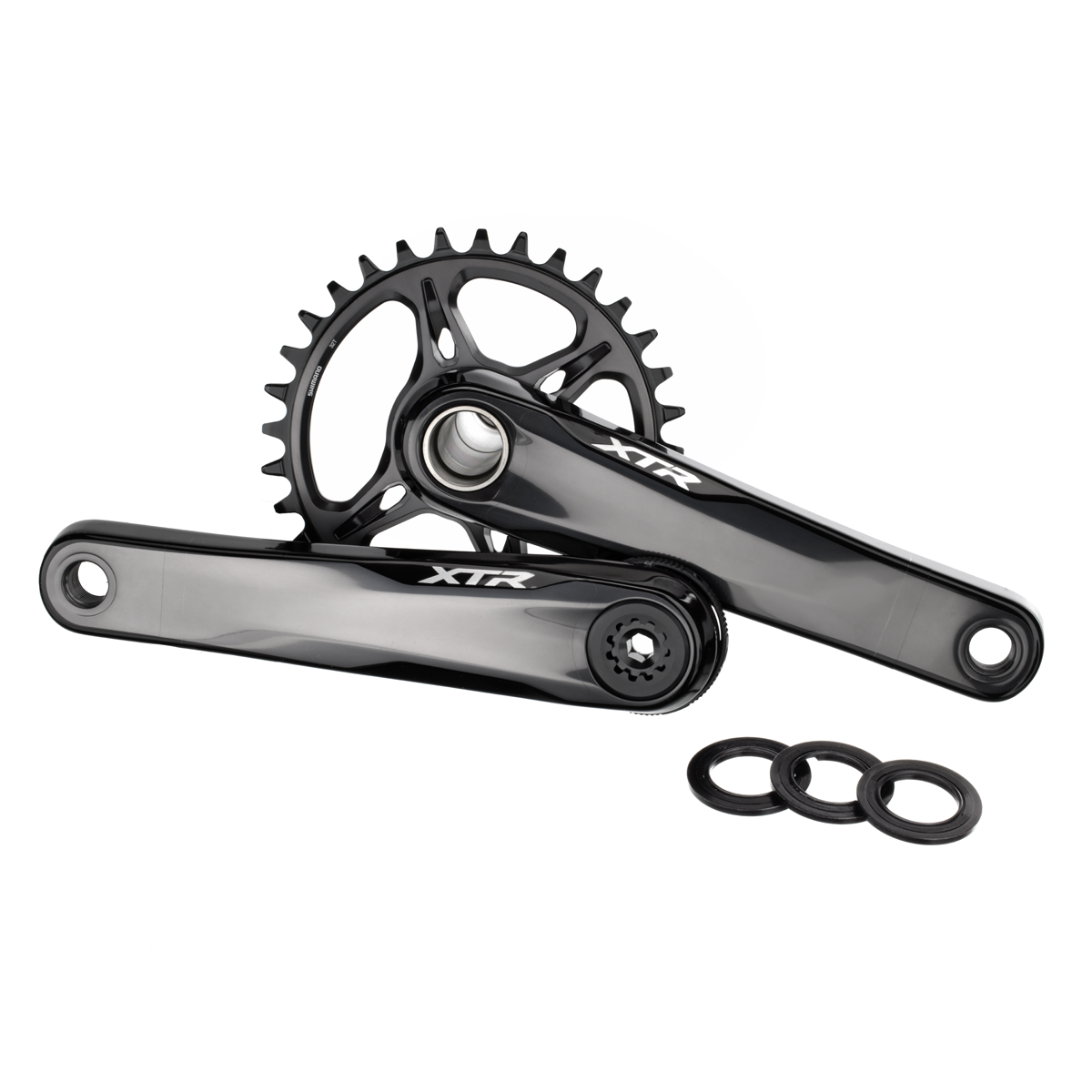 SHIMANO XTR FC-M9125-1 Hollowtech II MTB Kurbel (32 Zähne, Boost)