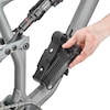 LOCKMAXX FL 75 Gelenkschloss Faltschloss mit Halter