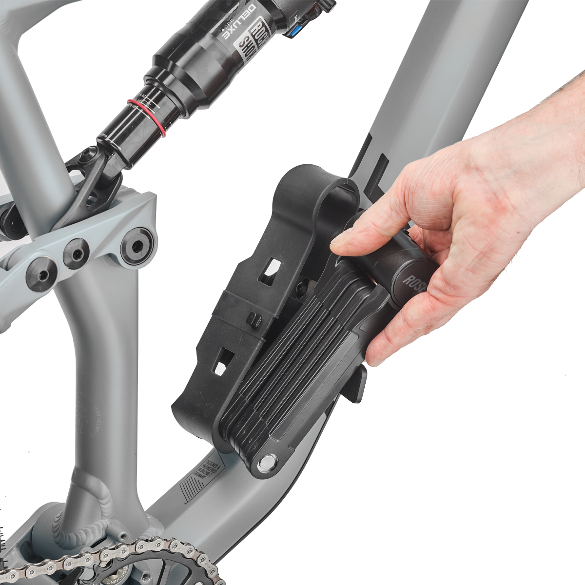 LOCKMAXX FL 75 Folding Lock With Holder