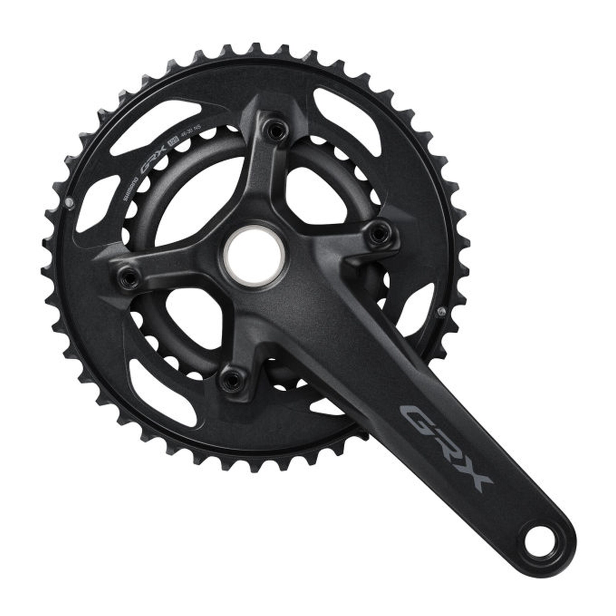 Shimano GRX FC-RX610-2 Crankset - 172.5mm 12-Speed main image 0