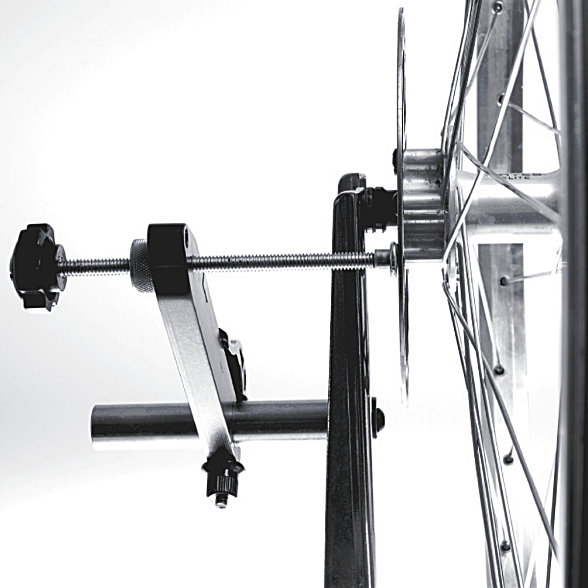 DT-3 rotor truing gauge for wheel truing stands