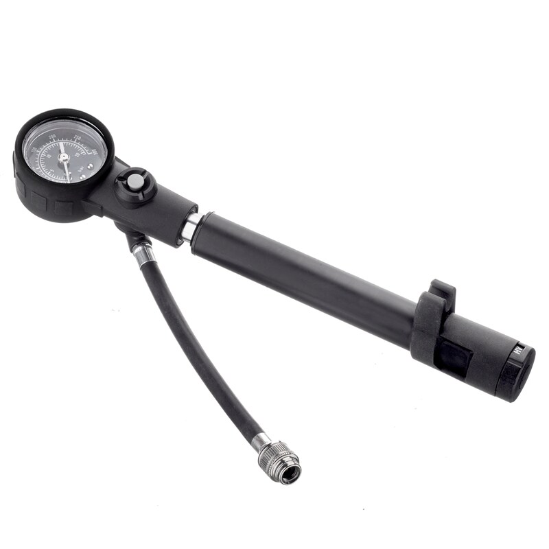 Pompe à Chocs Vélo 152g - Pompe Amortisseur Portable Avec Jauge Précise Pour VTT Et Route