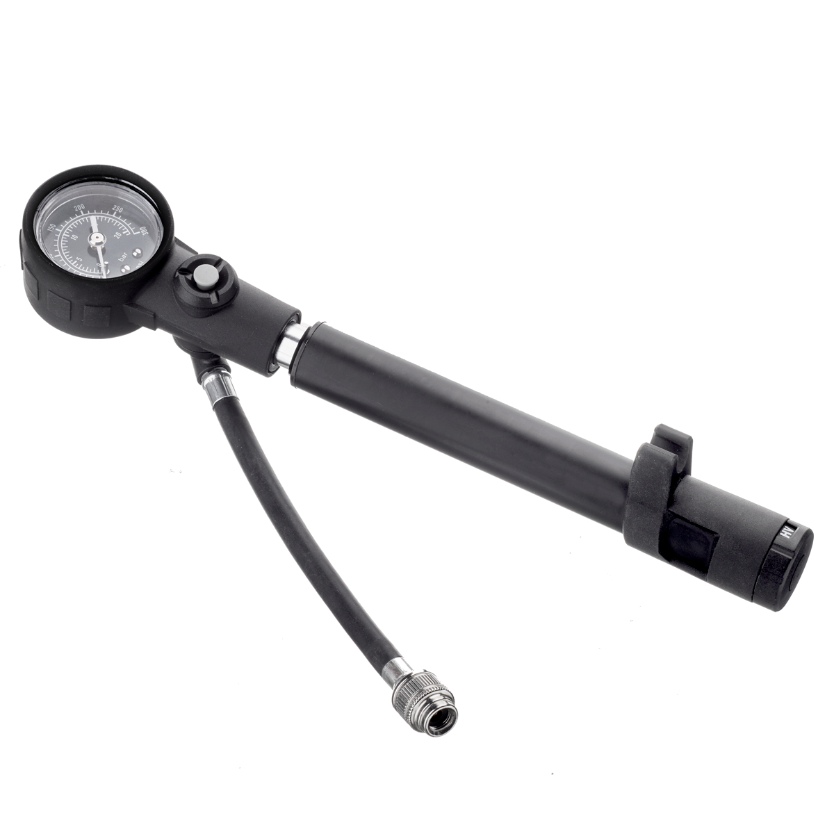 Pompe à Chocs Vélo 152g - Pompe Amortisseur Portable Avec Jauge Précise Pour VTT Et Route