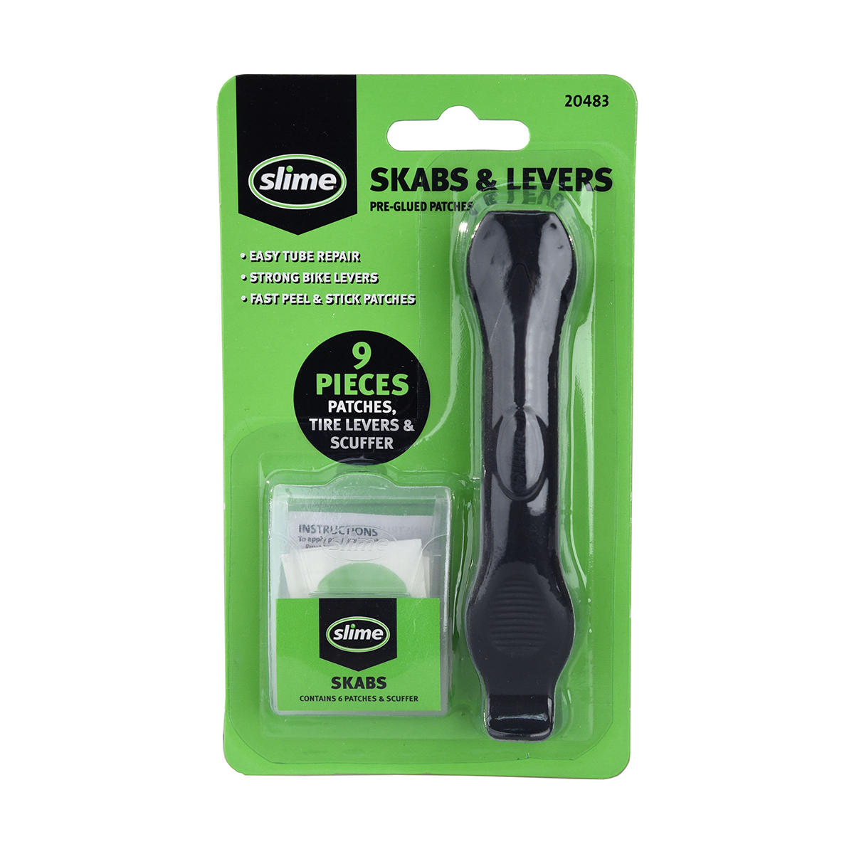 Skabs Self-Adhesive Repair Patches and Tyre Lever Set