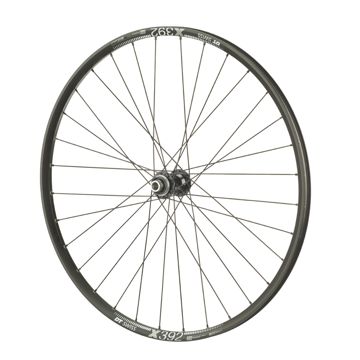 Mountain bike wheels with online disc brakes
