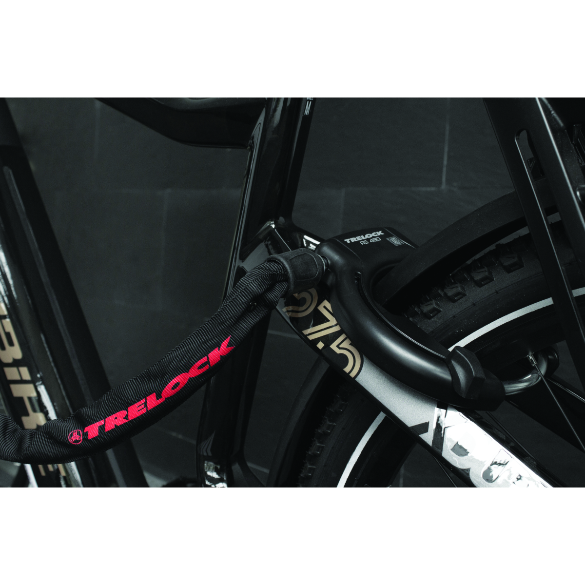 Set RS 480 XL Frame Lock (AZ / NAZ) – ZR 355 Plug-in Chain – Saddle Bag
