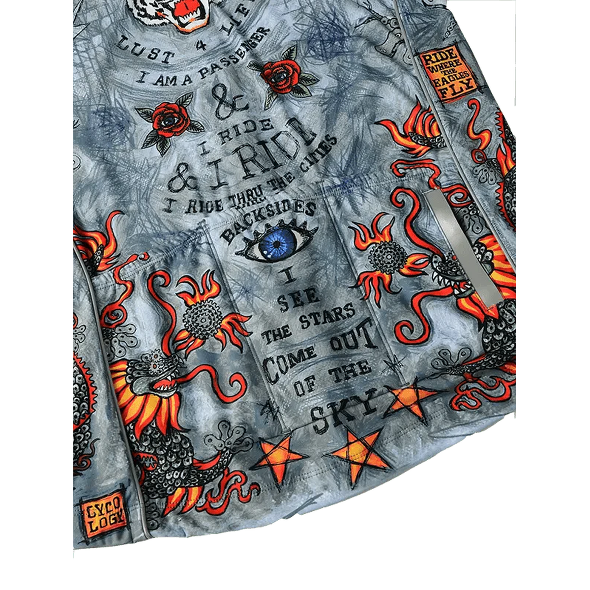 CITY OF ANGELS MEN‘S WINTER LONG SLEEVE JERSEY Langarm Radtrikot
