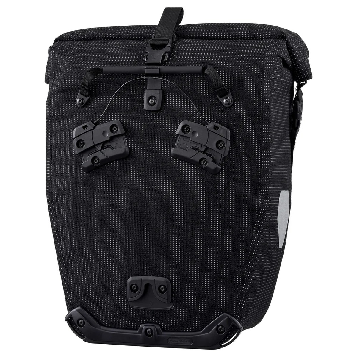 Ortlieb Back-Roller High-Vis QL3.1 Fahrradtasche, black reflective