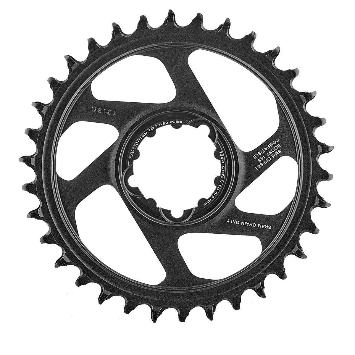 Eagle X-SYNC 2 Direct Mount Boost Chainring Aluminium, 12 speed, 3mm Offset