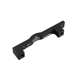 Reverse Scheibenbremsen Adapter 2in1 IS-PM – 160 Mm Hinten & 180 Mm Vorne, Lila, Alu, Für Avid/Hayes/Shimano