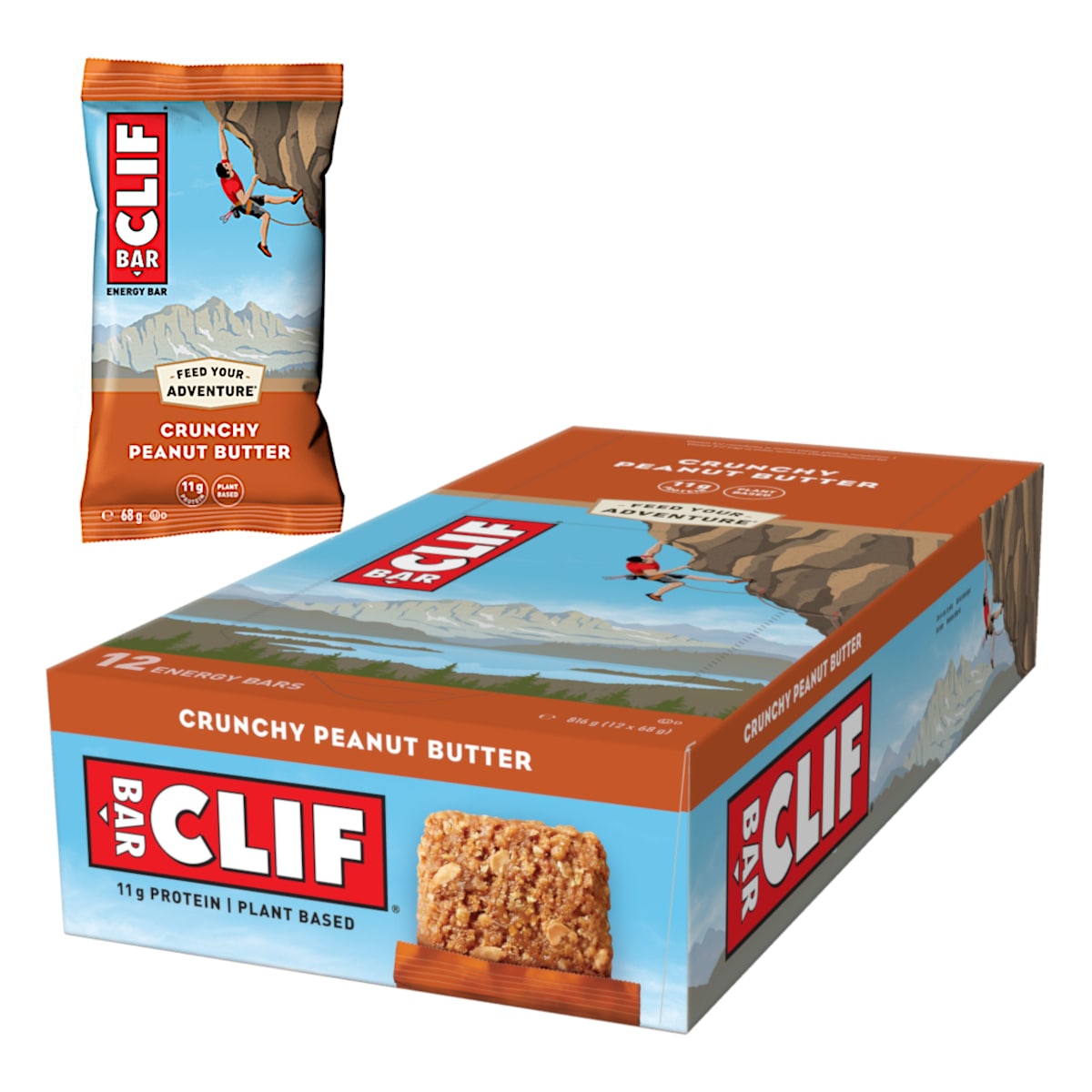 Clif Bar Energie Riegel Kohlenhydrate