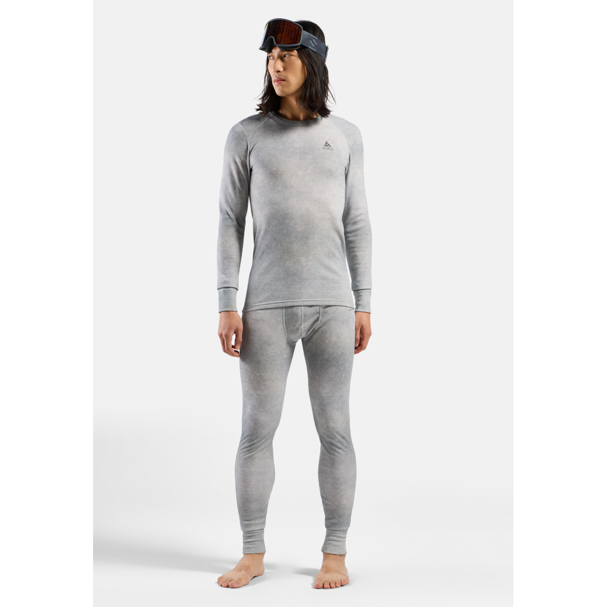 ACTIVE WARM x POW BL BOTTOM Long Sports Underpants Set