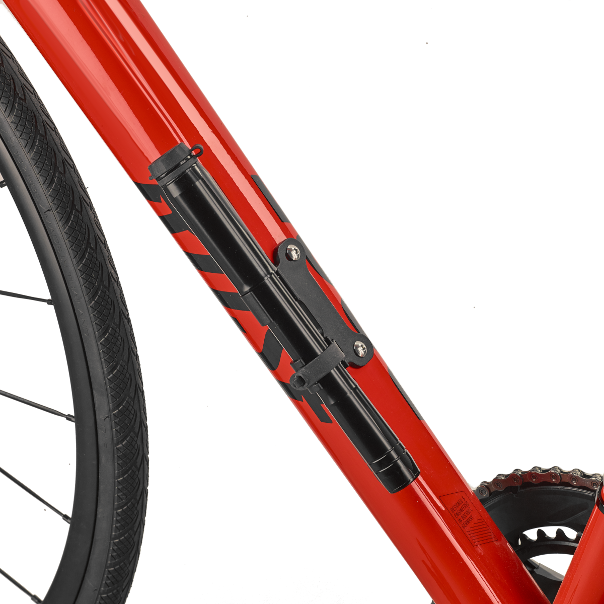 airik T-FLEX Aluminium Mini Pump with Schrader/Presta Hose Connection