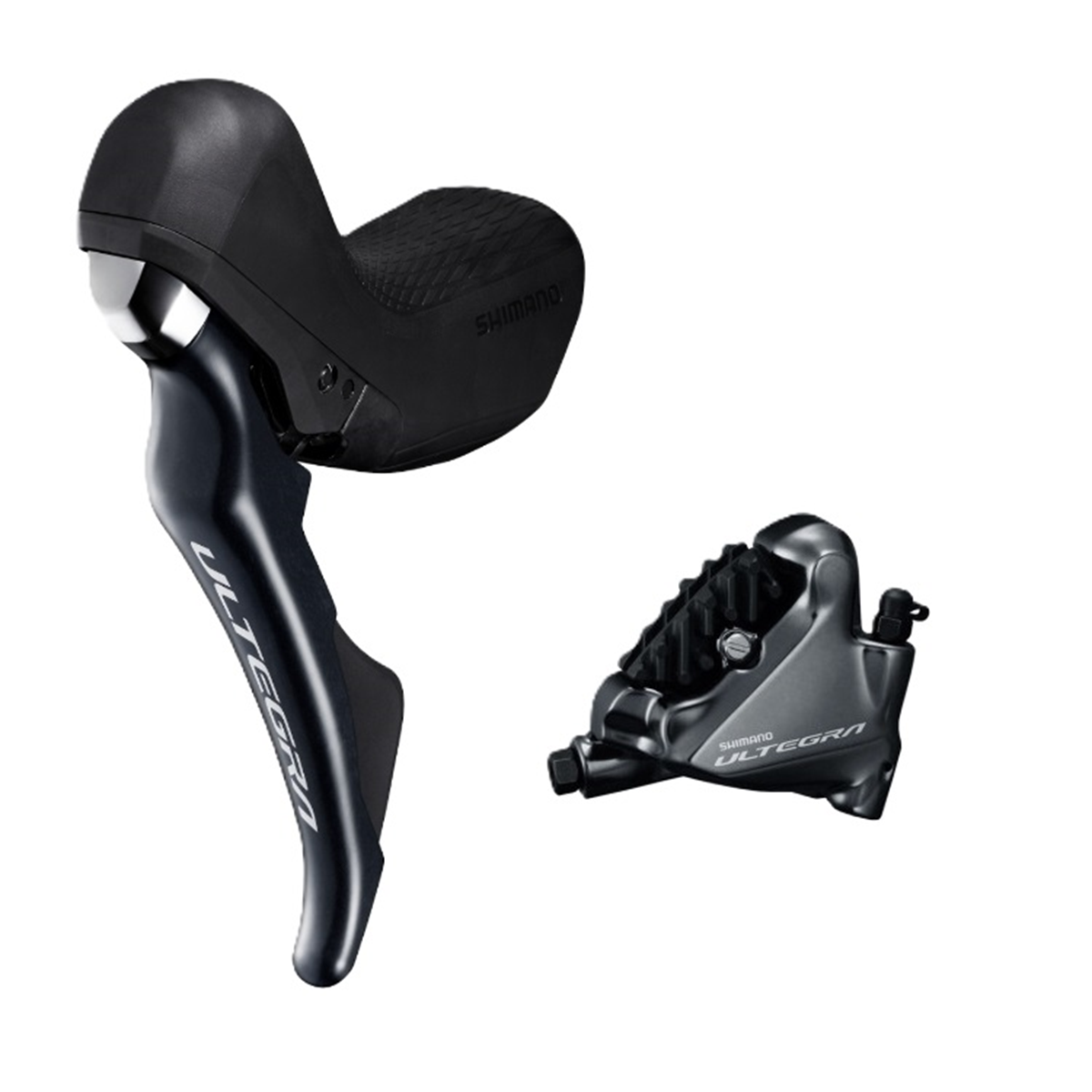 Ultegra ST-R8020 Double Brake/Shift Lever Combination with BR-R8070 Disc Brake, Front Wheel