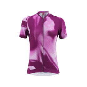 W BIKE JERSEY FZ PSY MID Women’s Short-Sleeved Cycling Jersey