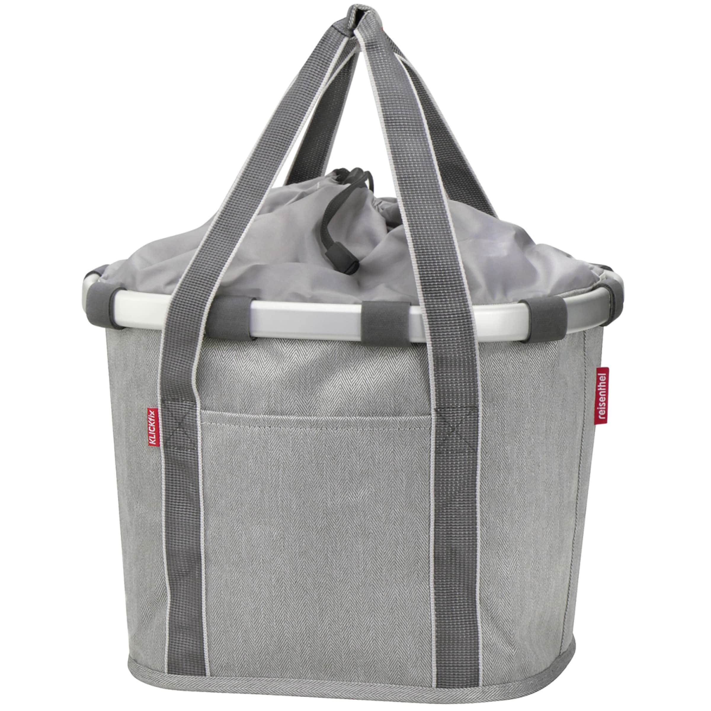 BIKEBASKET stuurtas met KLICKFIX adapterplaat