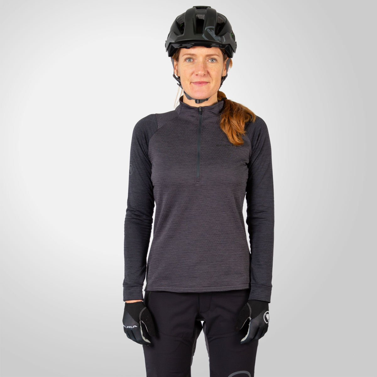 WOMEN’S SINGLETRACK FLEECE Long-Sleeved MTB Bike Shirt