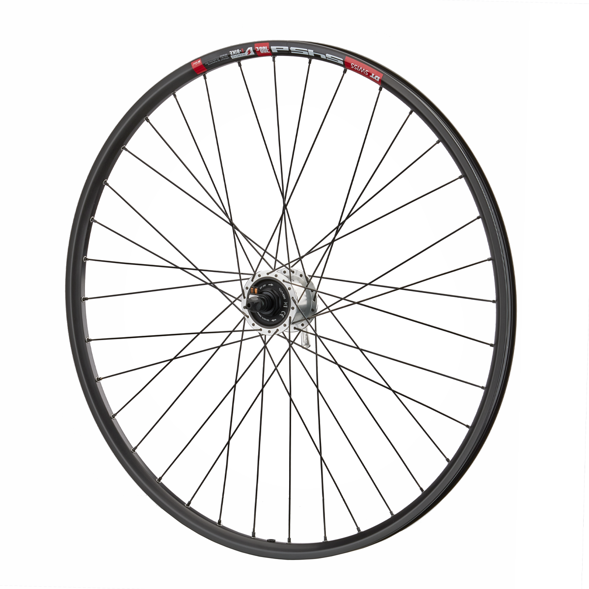ROSE DT Swiss 545d Shimano DH 3D72 QR 28 Disc Trekkingvoorwiel Nu rose-dt-swiss-545d-shimano-dh-3d72-qr-28-disc-trekkingvoorwiel-nu