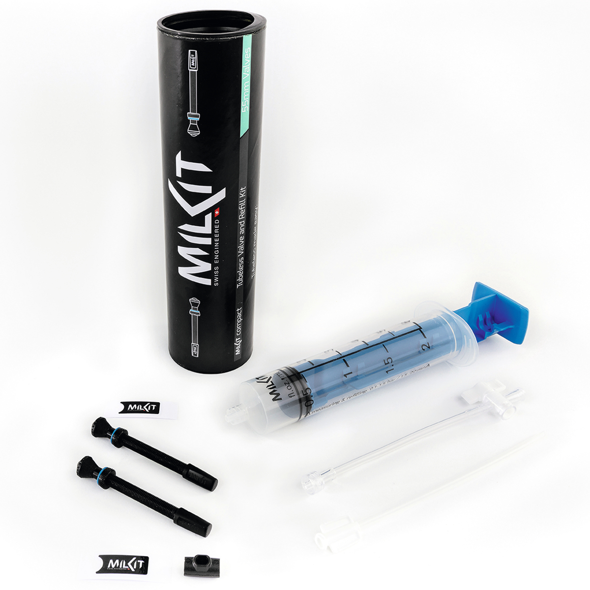 Compact Tubeless Valve and Refill Kit