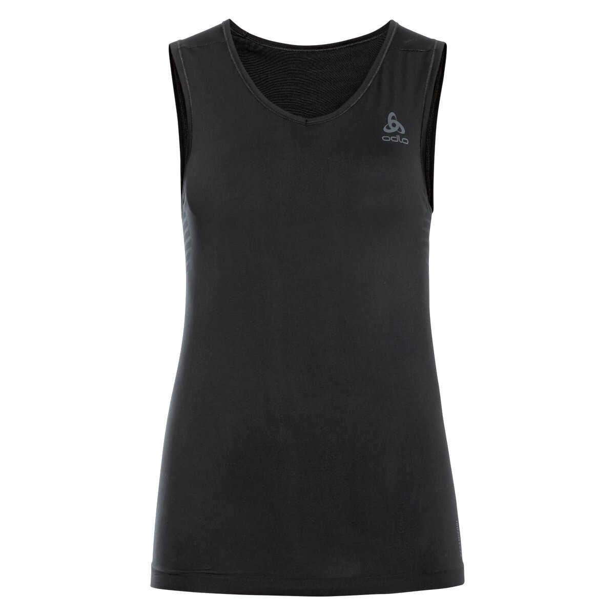 odlo PERFORMANCE X-LIGHT ECO BL TOP V-NECK SINGLET Damen Unterhemd ärmellos