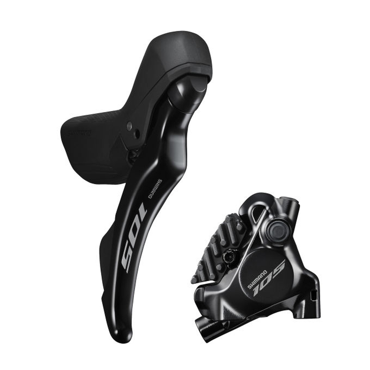 Shimano SHIMANO 105 ST-R7120 Brems-Schalthebelkombination 2 x 12-fach mit BR-R7170 Scheibenbremse (vorne oder hinten)