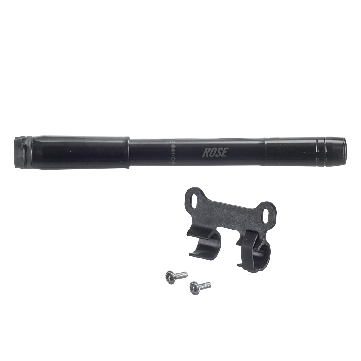 airik T-FLEX Aluminium Mini Pump with Schrader/Presta Hose Connection