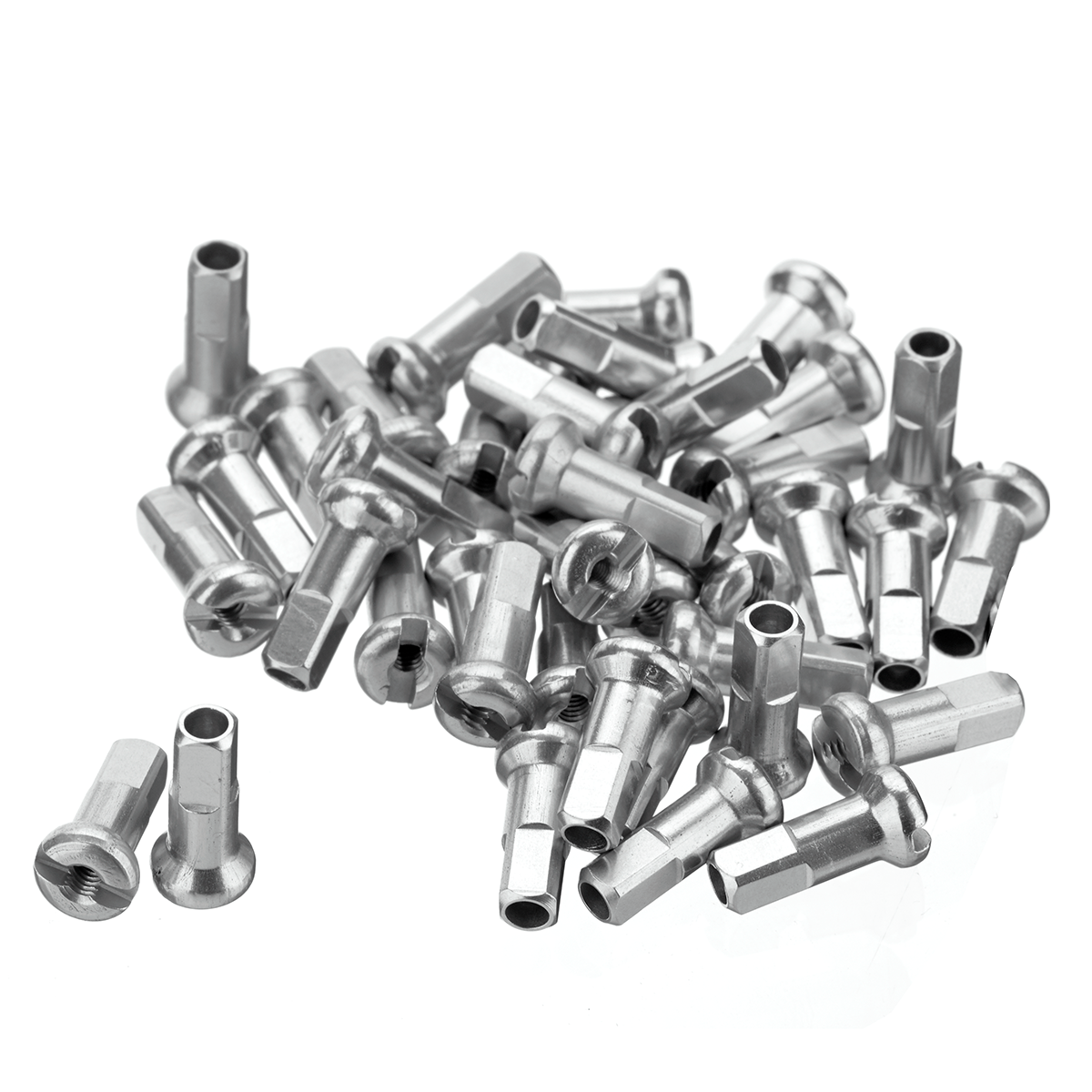 Aluminium Spoke Nipples DT Standard, 40 pieces